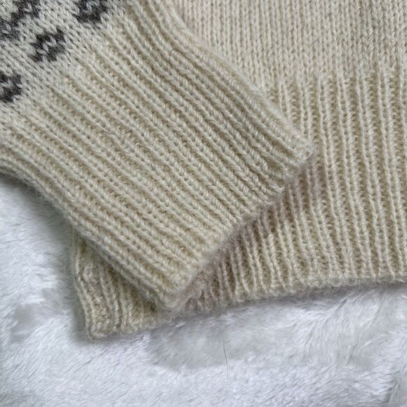 Hilwin Women’s Virgin Shetland Wool New Zealand Sweater Sz S Office To Outdoors - Picture 8 of 13